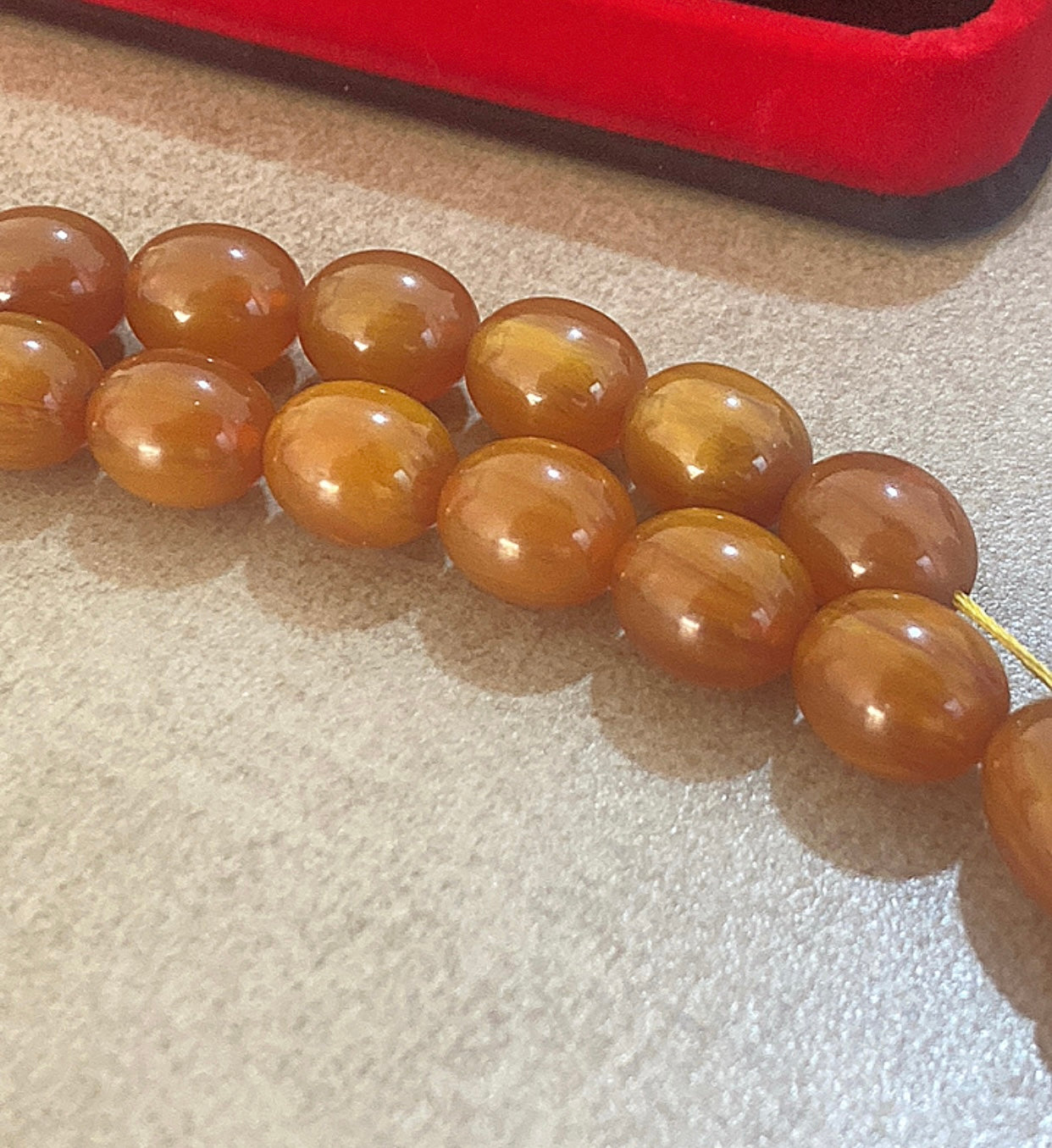 سبحة سندلوس حجر قديم اكثر من 50 سنة s45