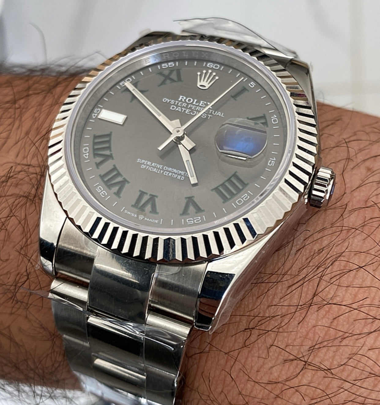 رولكس دايت جست ويمبلدون - كلين طبق الأصل ماكينة سويسري