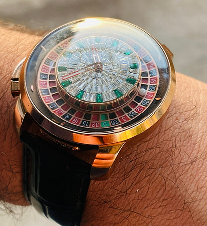 جاكوب آند كو كازينو دايموند - الساعة اعلى جودة مطابقة للاصل - اصدار محدود ماكينة سويسري و زفاير - توربيون داخلي