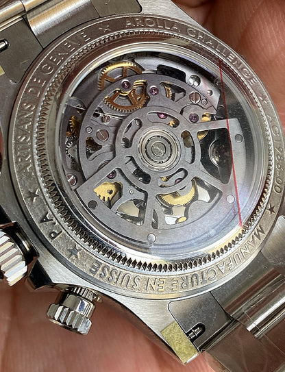 Rolex Daytona Blue Ruby 40 mm  -قطعة كلين طبق الأصل ماكينة سويسري طبق الأصل متوفر حبة واحدة في كل العراق