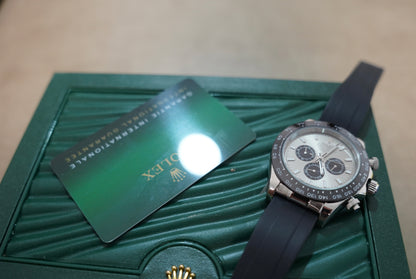 43 mm رولكس دايتونا باندا سلڤر سوبر كواليتي