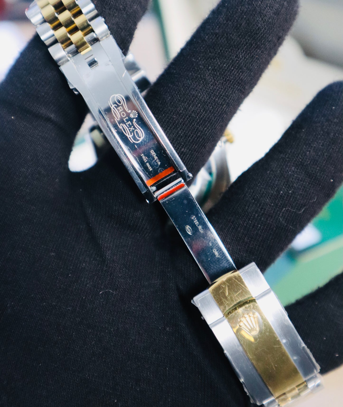 رولكس دايت جست كلين - جوبلي ستانلس و ذهب ١٨ طلاء - ماكينة سويسري طبق الاصل