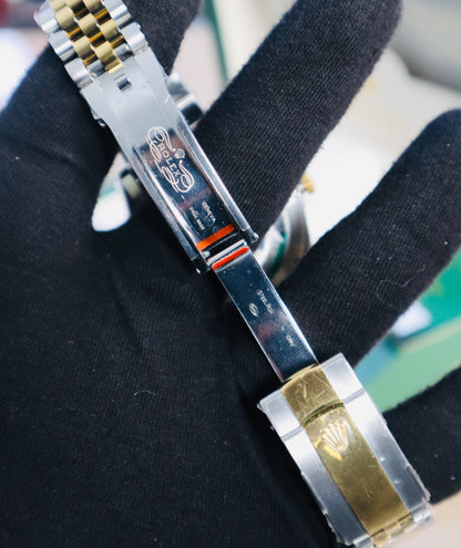 رولكس دايت جست كلين - جوبلي ستانلس و ذهب ١٨ طلاء - ماكينة سويسري طبق الاصل