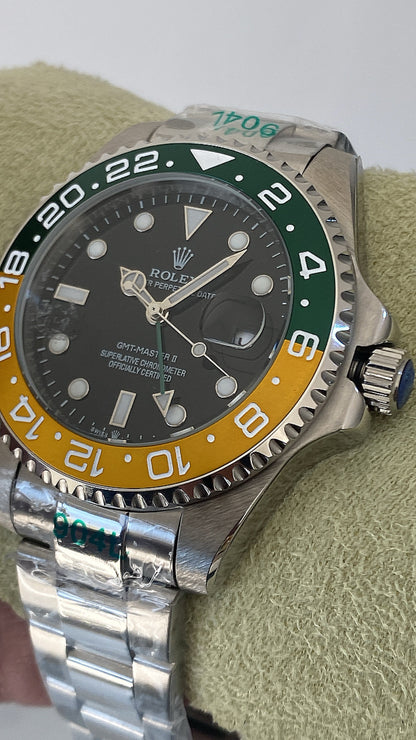 43mm رولكس جي ام تي سوبريور جرين - كلون تايتل