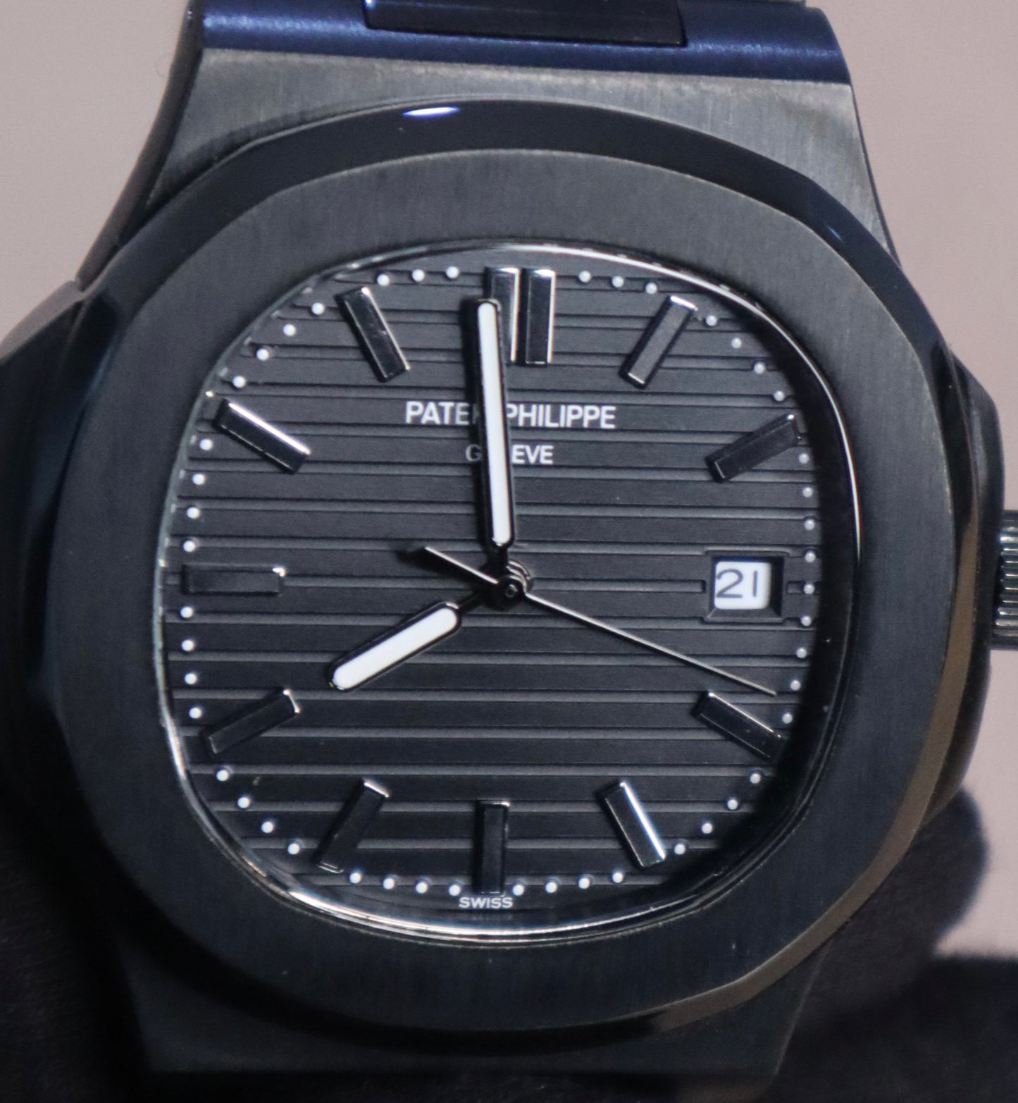 باتيك فيليب نوتلس فول بلاك - اصدار خاص كواليتي جراند ماستر متوفر قطعتين