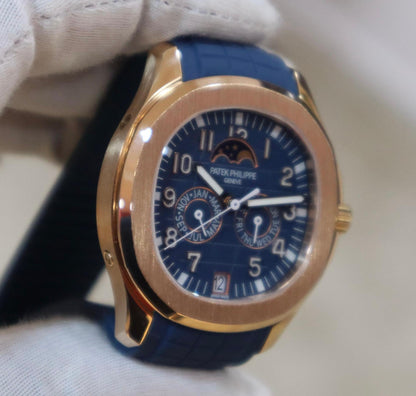 patek philippe aquanaut perpetual calendar - اكوانوت كاليندر كلين طبق الأصل