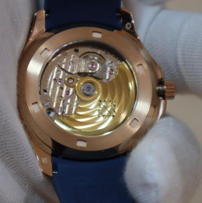 patek philippe aquanaut perpetual calendar - اكوانوت كاليندر كلين طبق الأصل