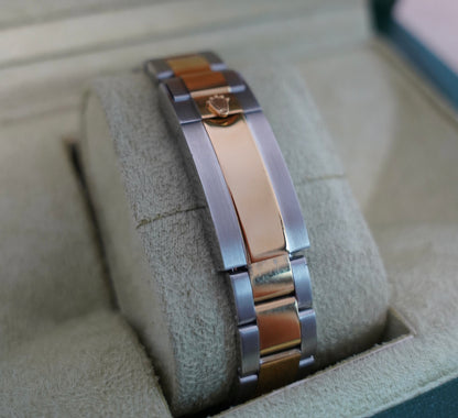 40 mm رولكس دايتونا ابيض و ذهبي سوبر كواليتي