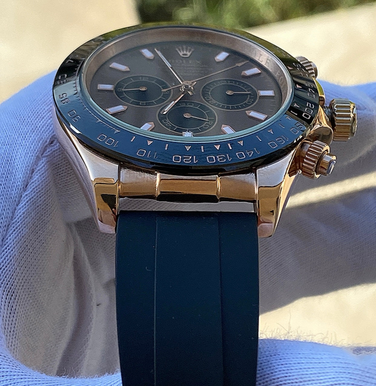 رواكس رولكس دايتونا شوكليت  ٢٠٢٤   مستعملة بحالة الجديد ماكينة سويسري