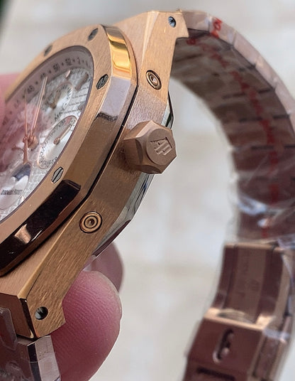 AP Calendar RoseGold 41 mm(كلين تايتل)