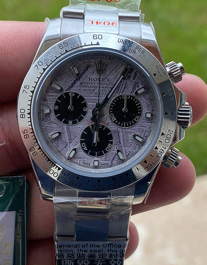 40 mm رولكس دايتونا كلين مينا ماربل - كلين طبق الأصل ماكينة سويسري  قطعة واحدة فقط