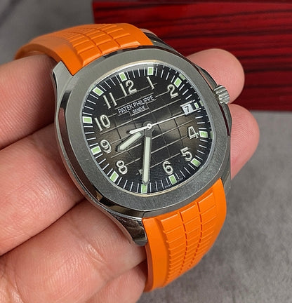 باتيك فيليب اكوا نوت ستراب اورانج- كلين طبق الأصل