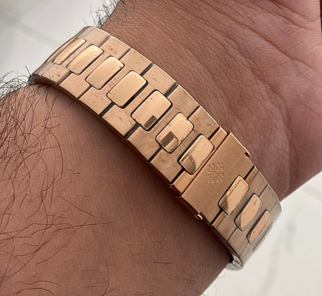 حبة واحدة كلين - باتيك فيليب نوتلس ٥٧١١ كلين طبق الأصل روززجولد