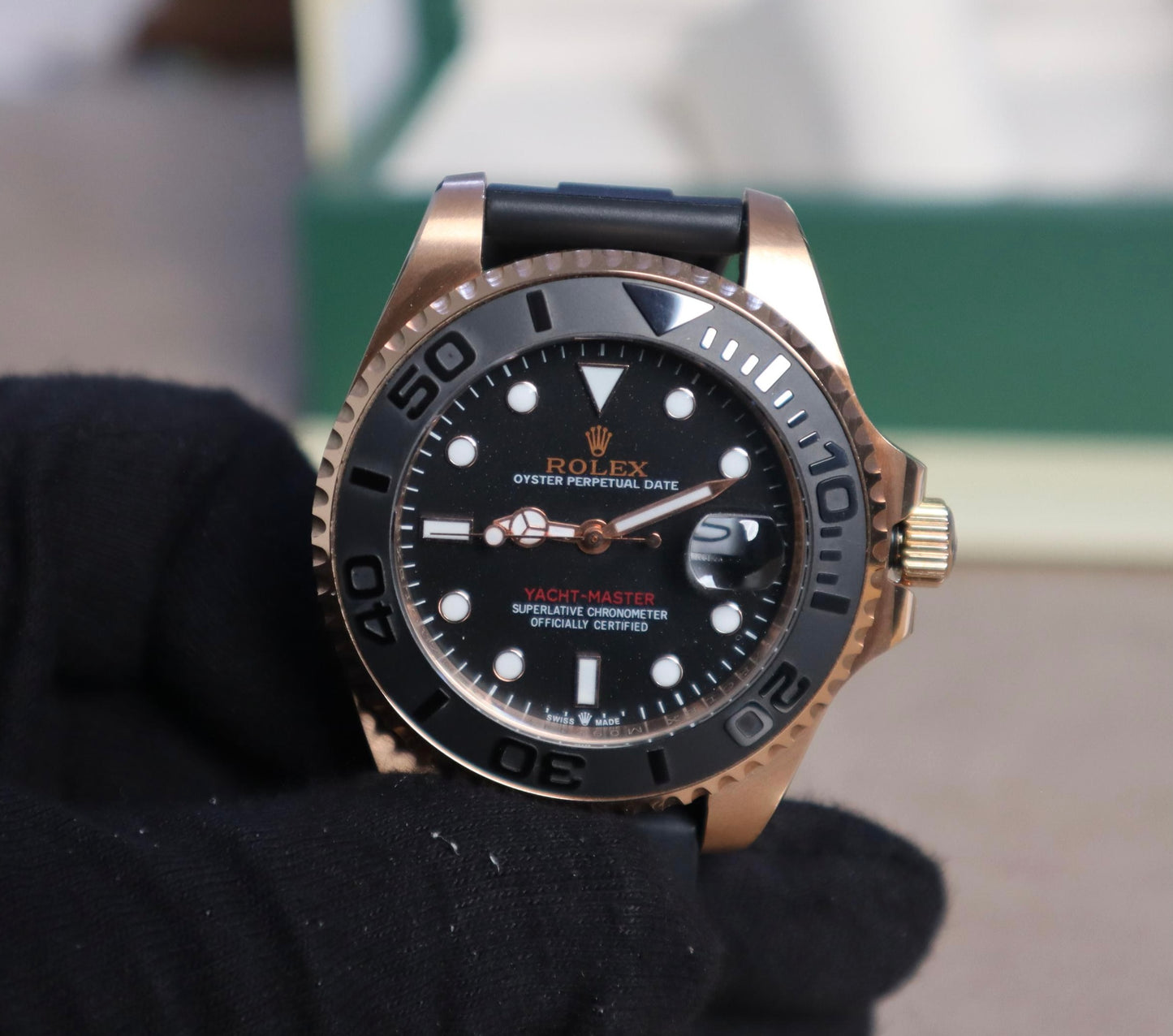 رولكس ياخت ماستر روز جولد - GrandMaster