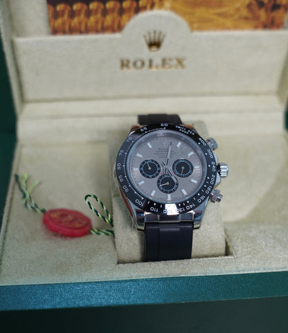 43 mm رولكس دايتونا باندا سلڤر سوبر كواليتي