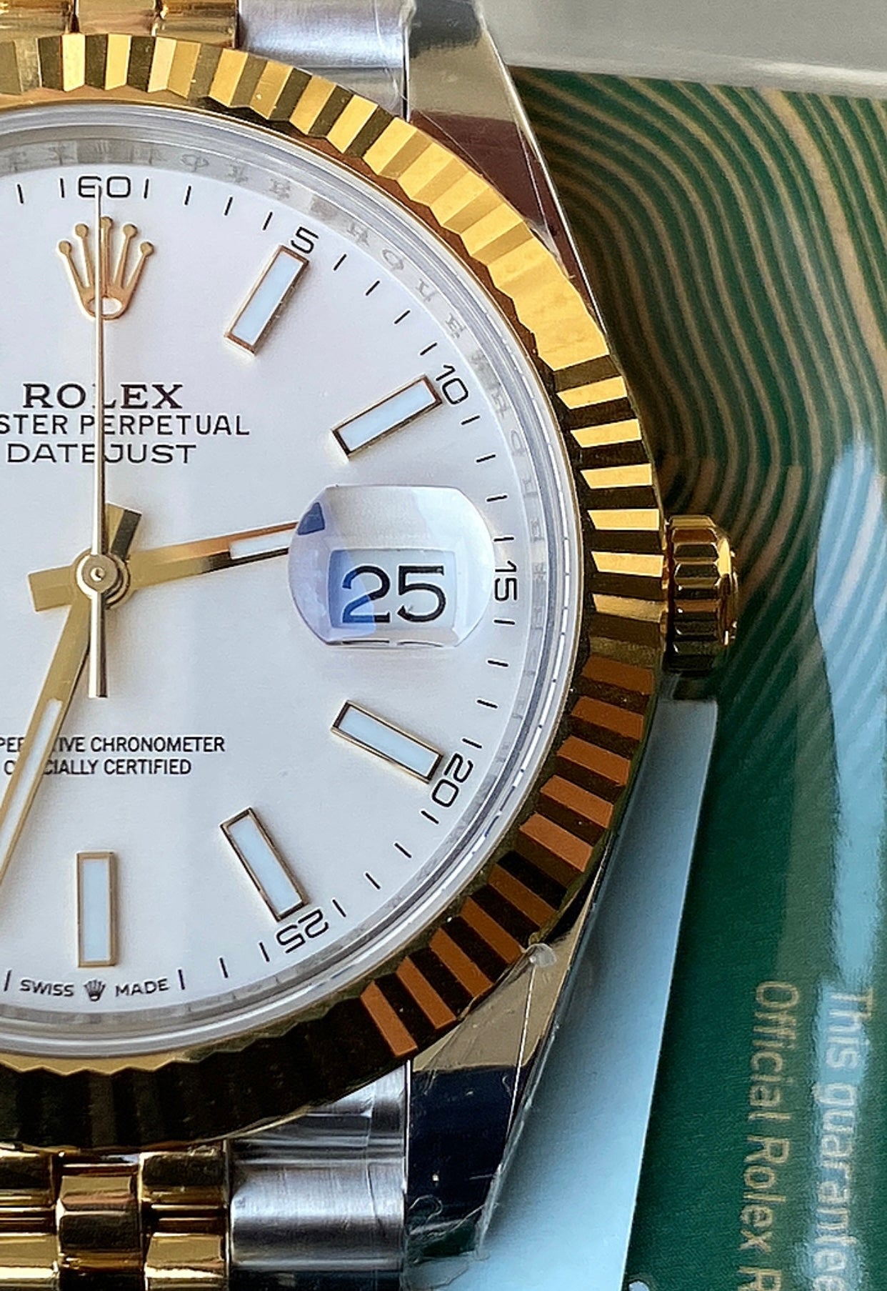 41 mm رولكس داي جست كلين ٢٠٢٣ -  قطعة واحدة