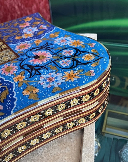 تحفة فنية صناعة يدوية - طاولي و شطرنج رسمة واحدة فقط يعني الحبة الوحيدة في العراق - احجار الطاولي و الشطرنج صناعة يدوي  بادق التفاصيل (t5)