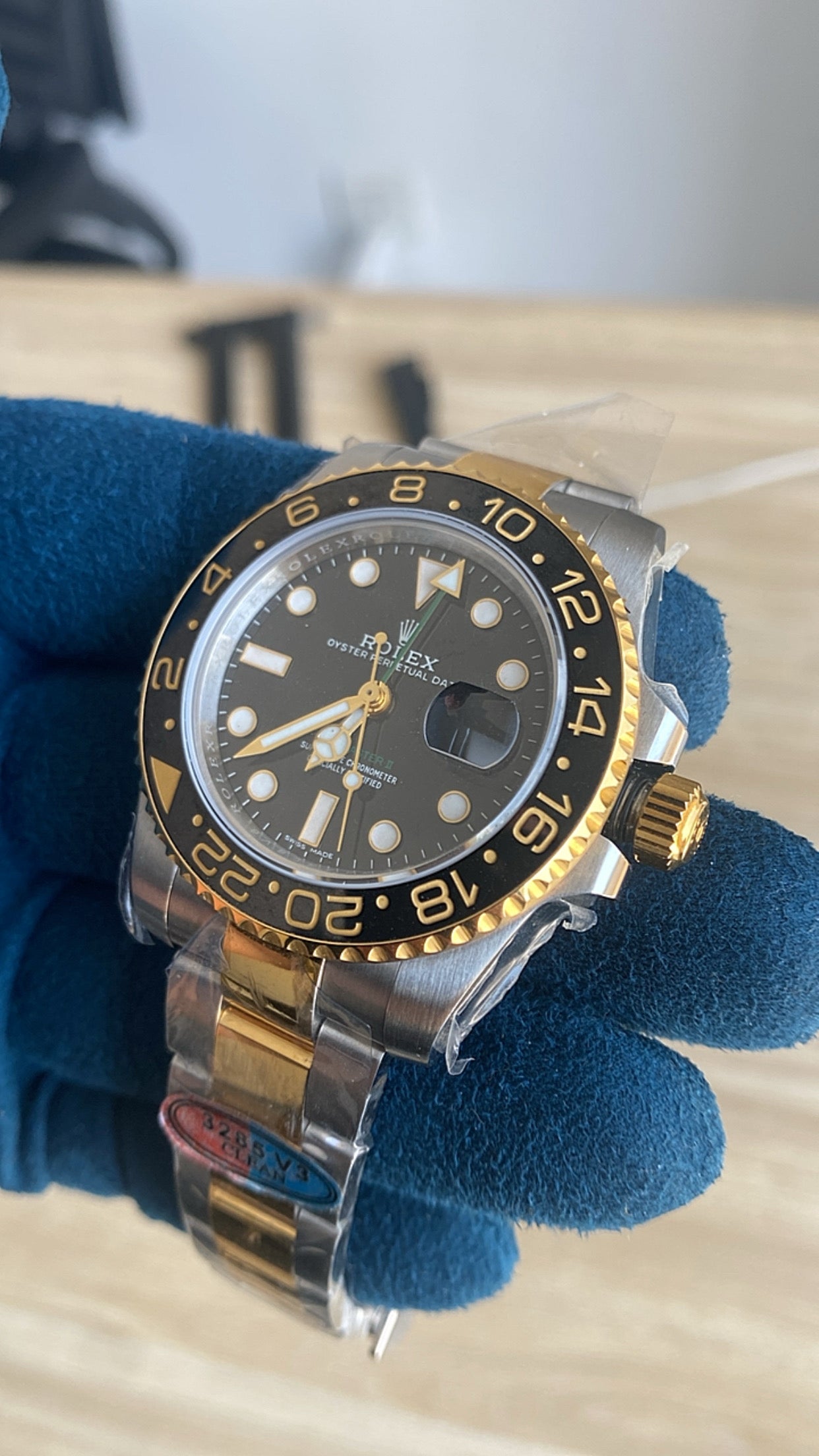 رولكس جي ام تي ماستر - اويستر تو تون ذهبي