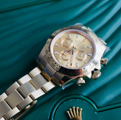 Rolex Cosmograph Daytona - دايتونا كوزموجراف فول جولد عيار ١٨ طلاء
