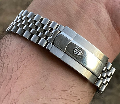 رولكس دايت جست نادرة جداً مينا صدف ارقام رومانية سير جوبلي - تطابق مع الاصلية جراند ماستر