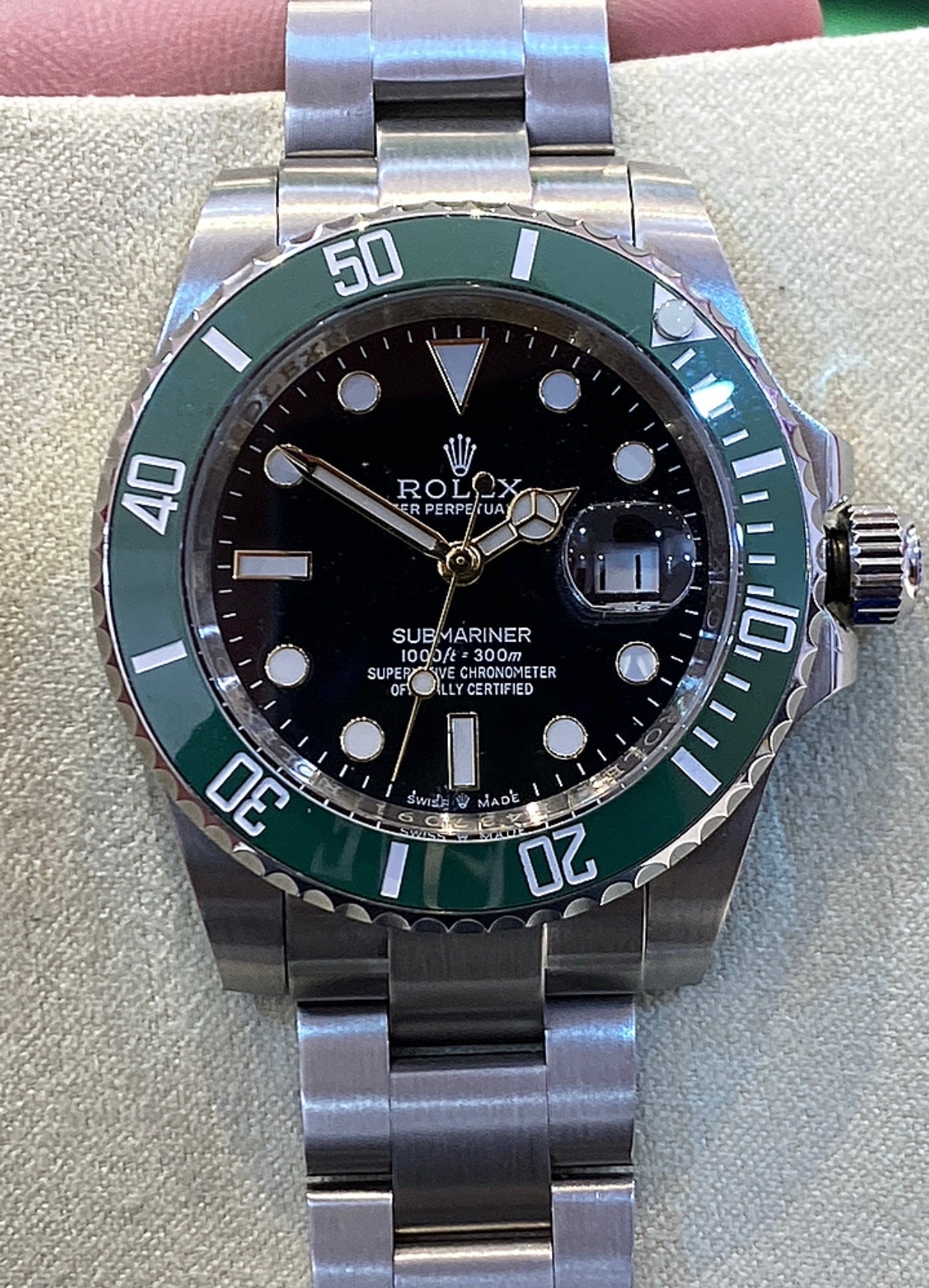 41 mm رولكس ستاربكس اصدار ٢٠٢٤ كلين تايتل + الكارد الذكي الجديد