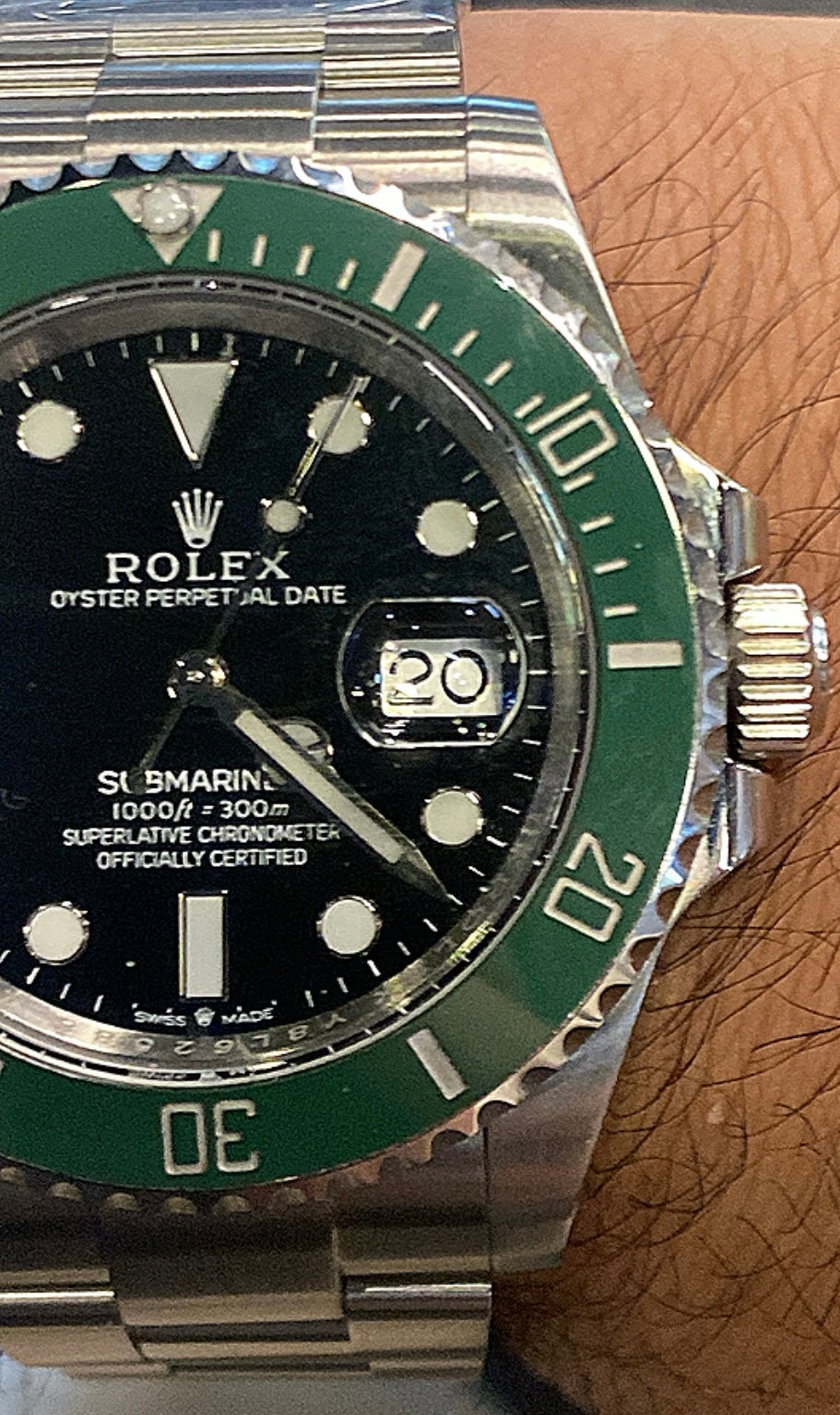 رولكس سابمارينر ستاربكس - كلين طبق الأصل ماكينة سويسري