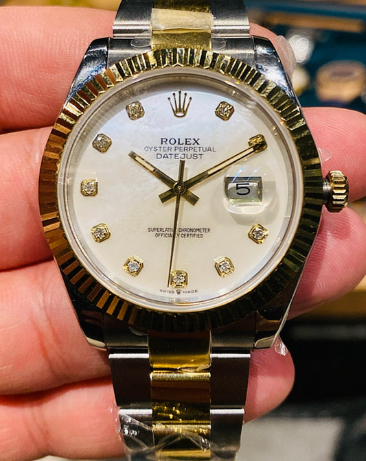 روليكس ديت جست تو تون اويستر - مينا صدق طبق الأصل ماكينة سويسري كلين