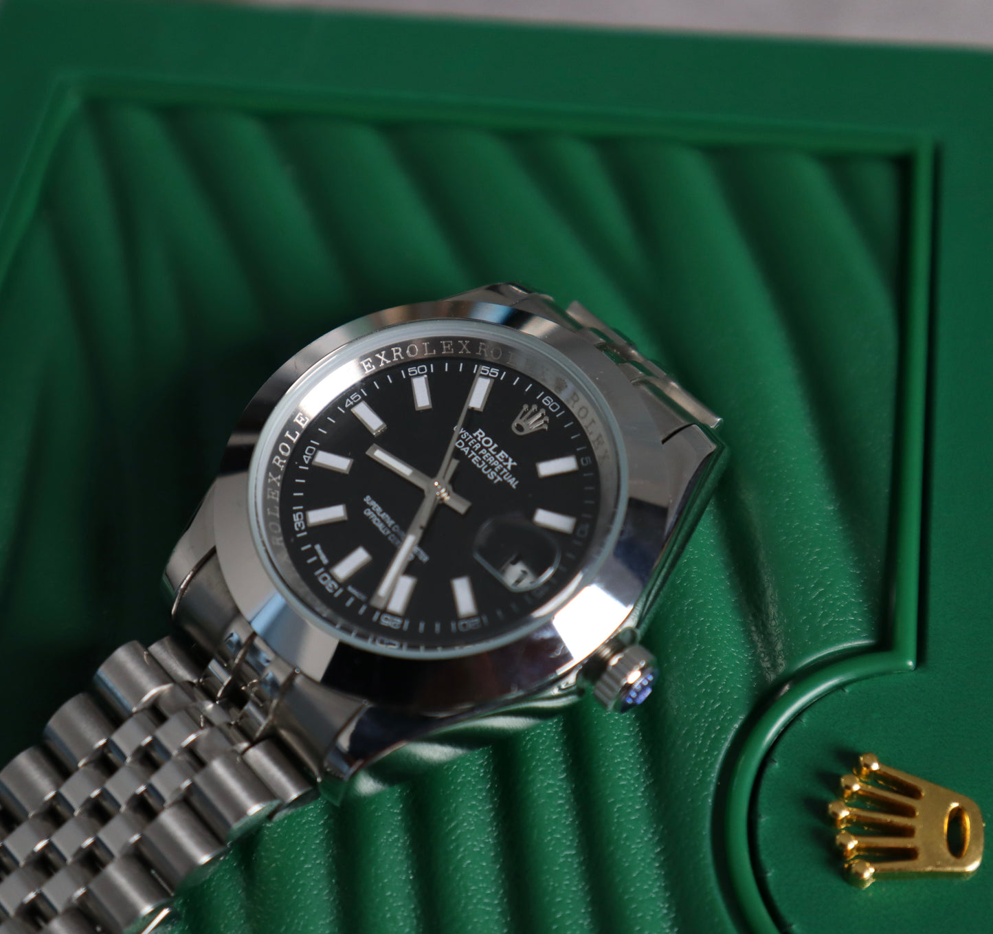 Rolex Datejust - رولكس دايت جست جراند ماستر طبق الأصل  متوفر قطعتين (السعر بالاردني 300)