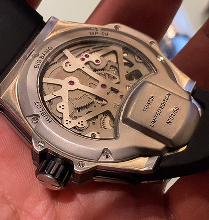 هوبلوت بيج بانج فلوتيمج توربيون - اول حبة في الاردن موديل ٢٠٢٥ (السعر بالدينار الاردني ٦٠٠)