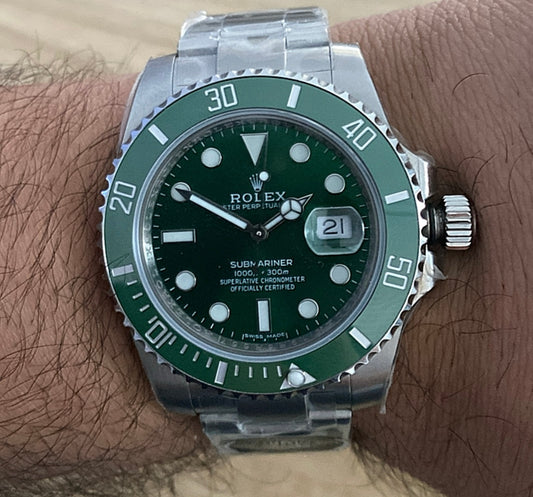 رولكس سابمارينر هالك - كلين طبق الأصل ماكينة سويسري - متوفر حبة واحدة