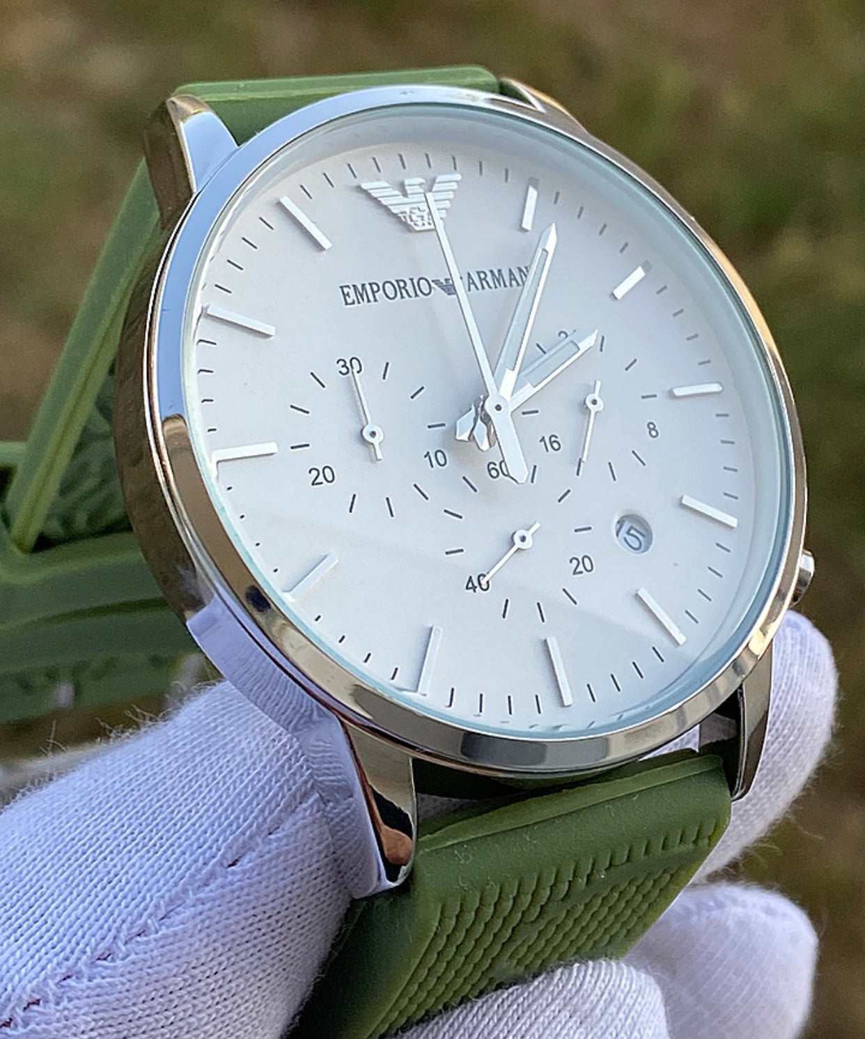 امبايرو ارماني كرونوجراف 2024  - قطعتين فقط لأول شخصين