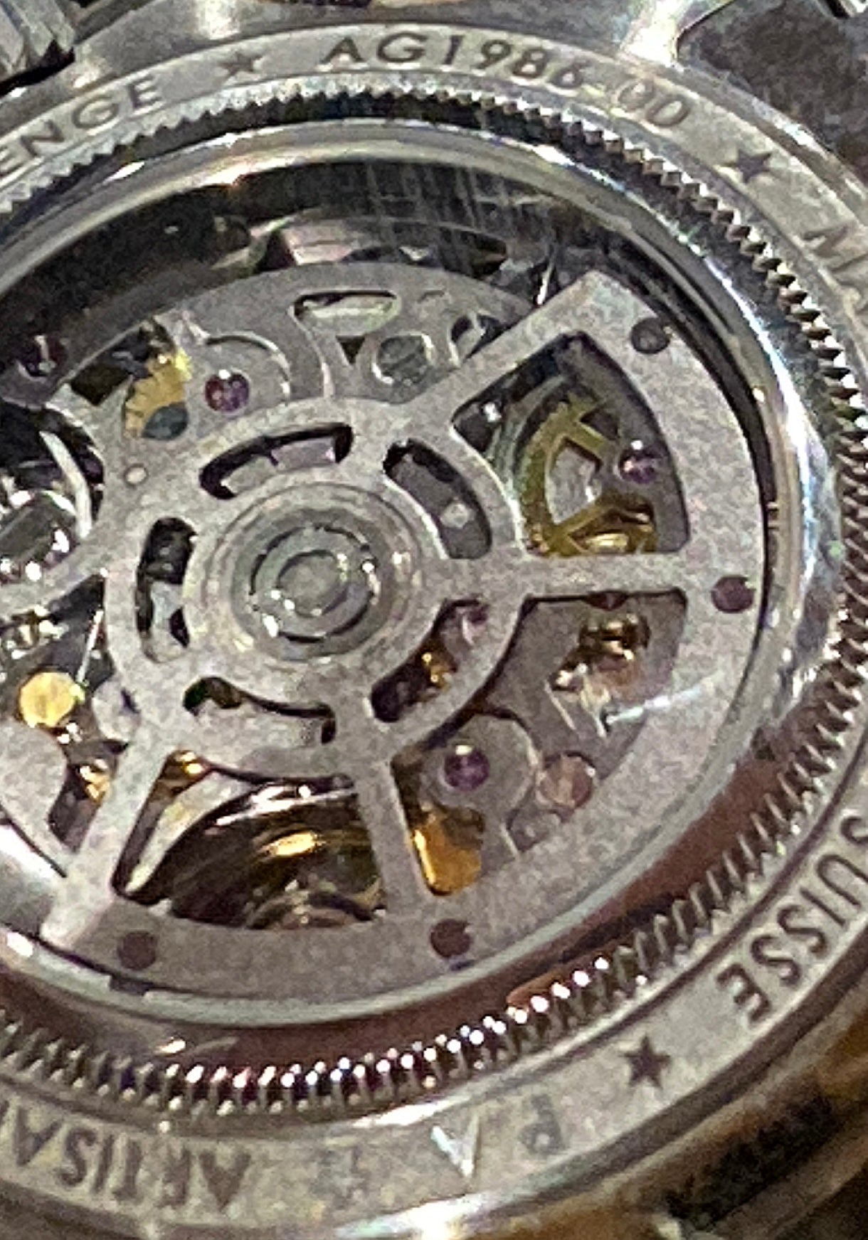 روليكس داي تونا بلو روبي - حبة طبق الاصل نادرة ماكينة سويسري نادرة