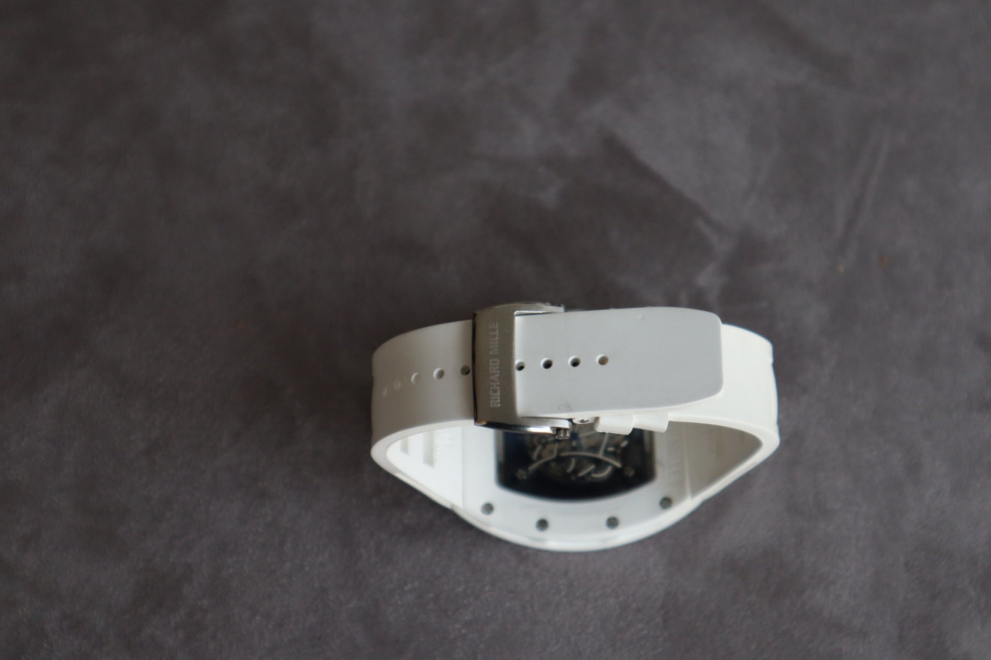 ريتشارد ميل بوبا واتسون وايت سيراميك اديشن - الساعة كلين طبق الأصل  حبة واحدة