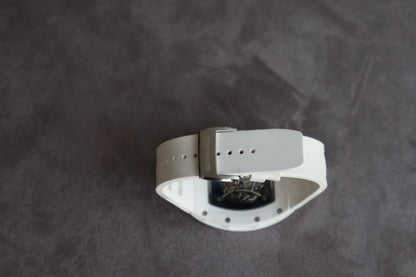 ريتشارد ميل بوبا واتسون وايت سيراميك اديشن - الساعة كلين طبق الأصل  حبة واحدة