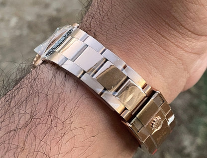 ROLEX GMTMASTER ROOTBEER- كلين طبق الأصل بالتعقيدات و السيريال