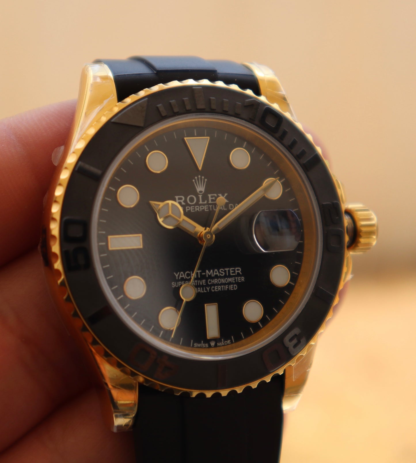 رولكس ياخت ماستر - الجودة مصنع كلين ماكينة سويسري (السعر بالاردني 550)