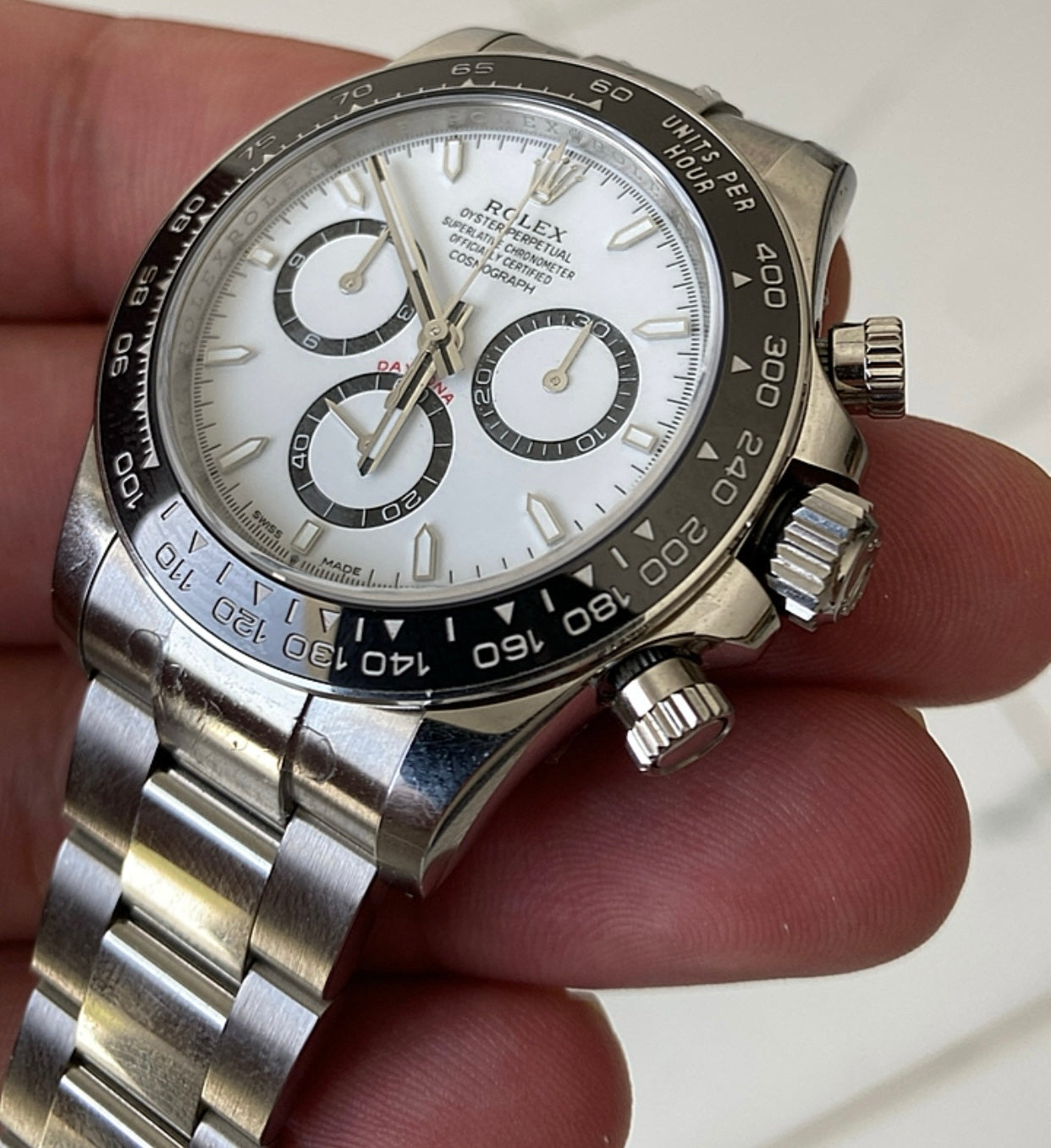 رولكس دايتونا كوزموجراف باندا - كلين طبق الأصل ماكينة سويسري