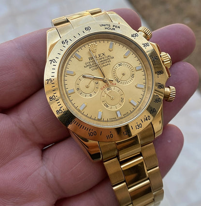 رولكس دايتونا مستعمل بحالة الجديد - تطابق عالي جداً جراند ماستر