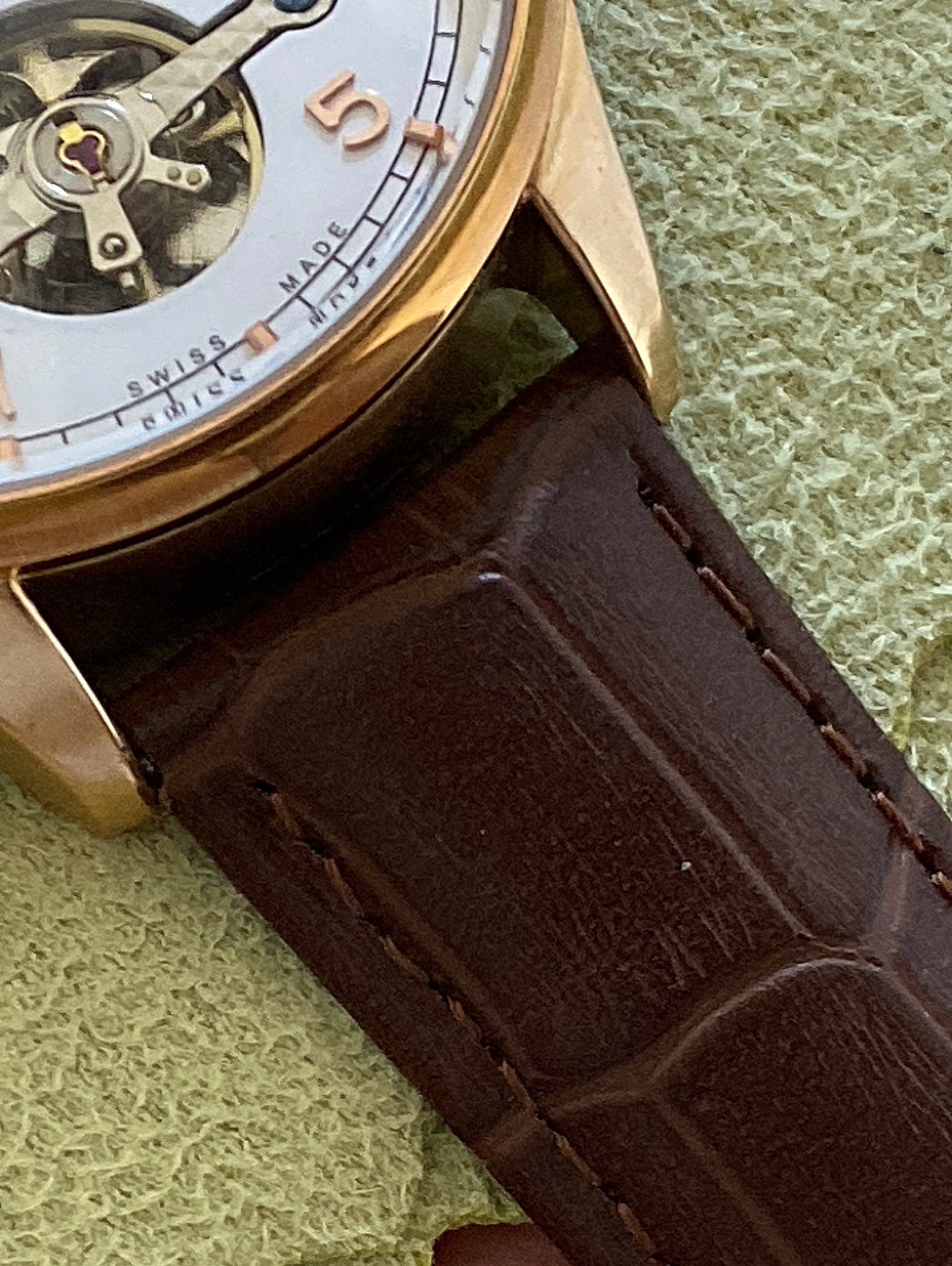 IWC BigDate CLEAN AA  - توربيون بيج دايب توقيتين  كلين