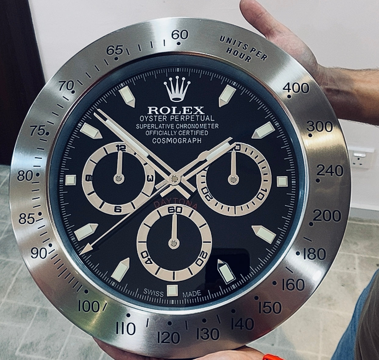 رولكس دايتونا تايتانيوم ديزاين - ساعة للحائط