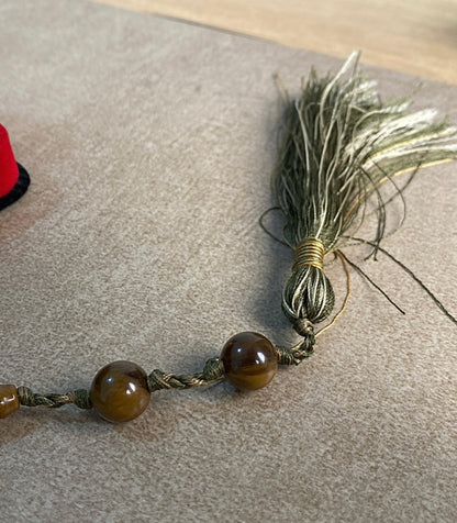 سبحة حجر سندلوس نقي ١٠٠٪؜  S23- متوفر قطعة واحدة من هذا التصميم