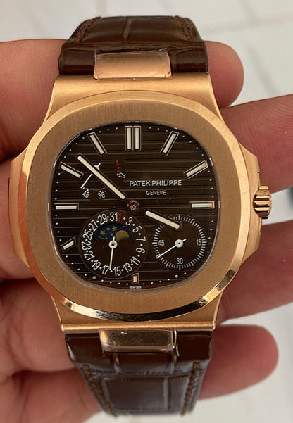 باتيك فيليب نوتلس ٥٧١٢ كلين طبق الأصل - لا يمكن تميزها ها - حبة واحدة فقط