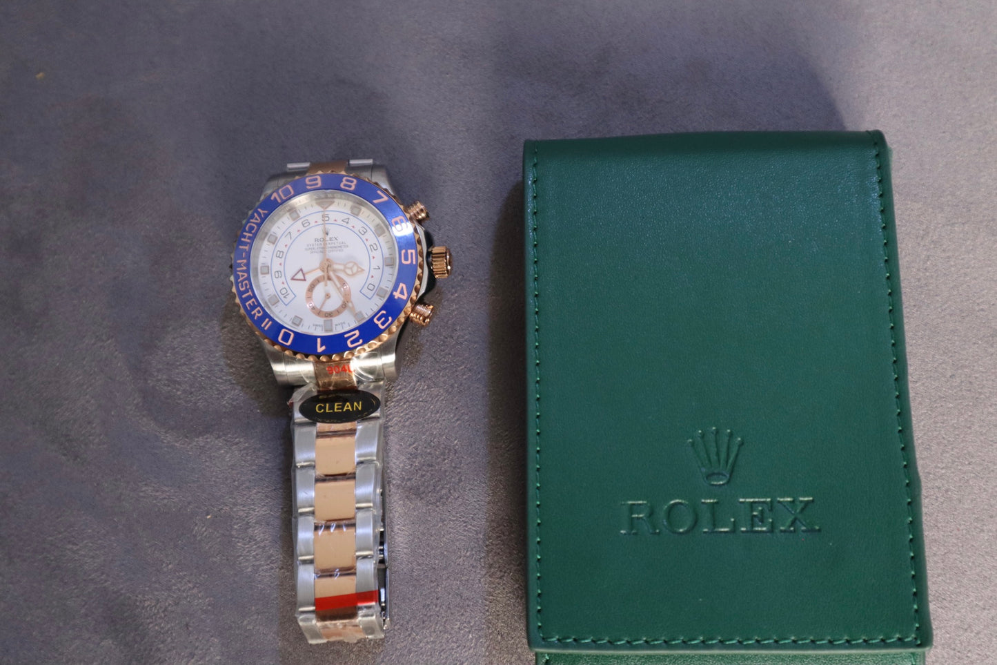 Rolex Yacht-Master II 116680 (الساعة كلين طبق الأصل)