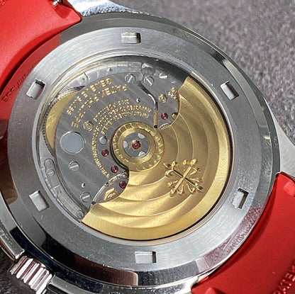 باتيك فيليب اكوا نوت ستراب احمر - طبق الاصلية