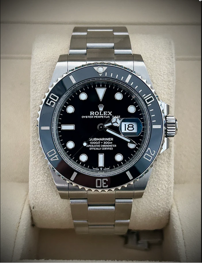 41 mm رولكس سبمارينر ديت ستانلس ستيل أسود