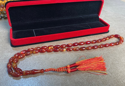 سبحة حجر سندلوس نقي ١٠٠٪؜  S17- متوفر قطعة واحدة من هذا التصميم