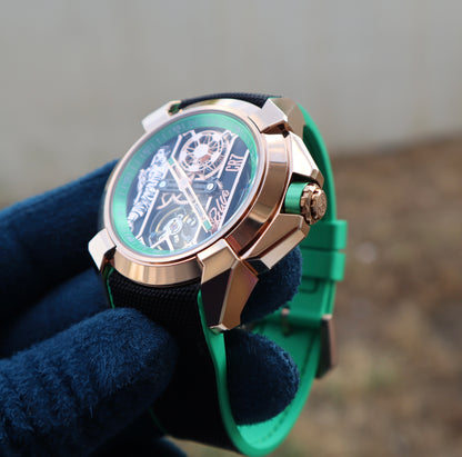 jacob & co CR7 - جاكوب اند كو اصدار رونالدو لون اخضر توربيون كلين درجة اولى