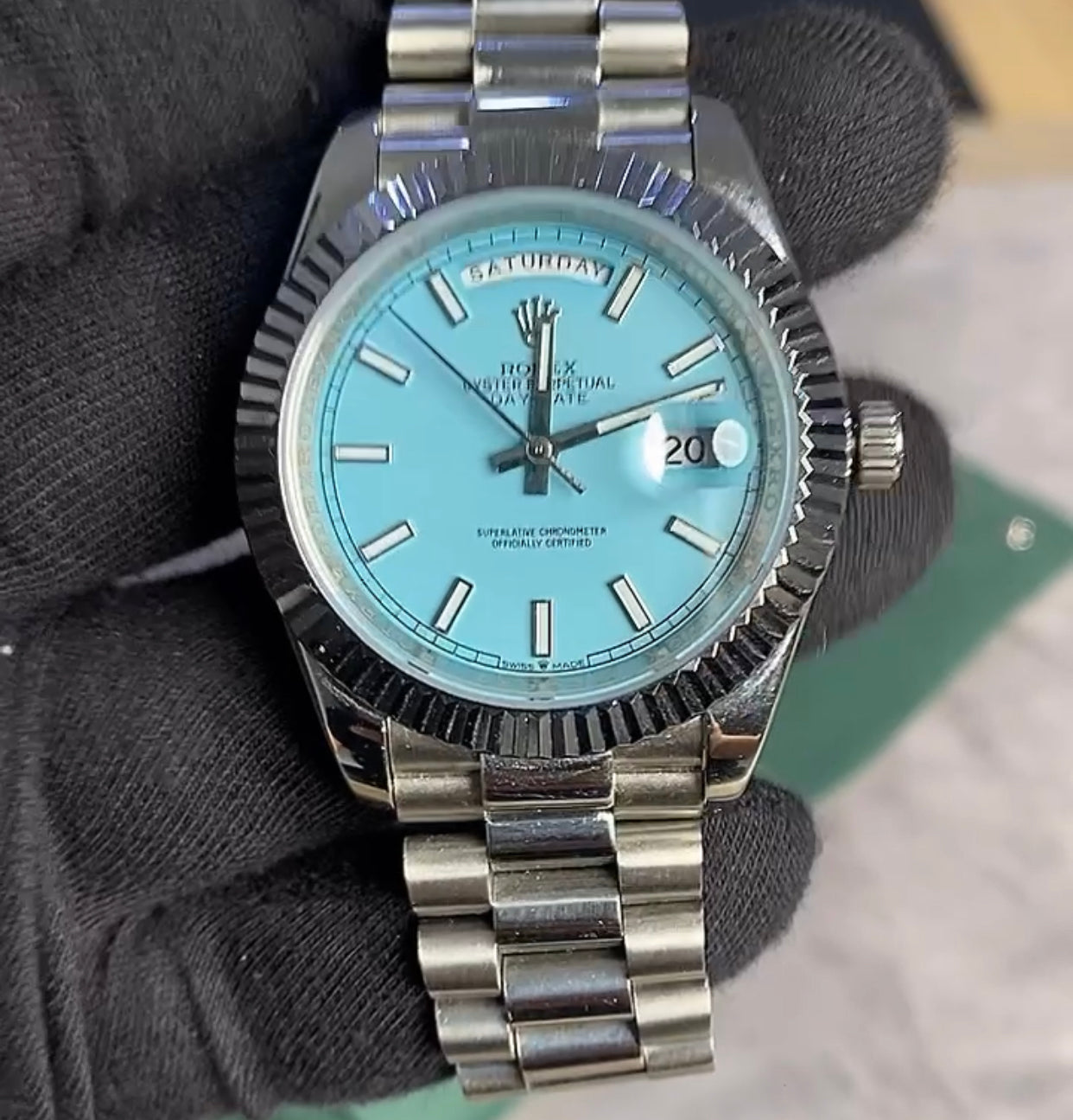 رولكس داي ديت تيفاني - جراند ماستر طبق الأصل