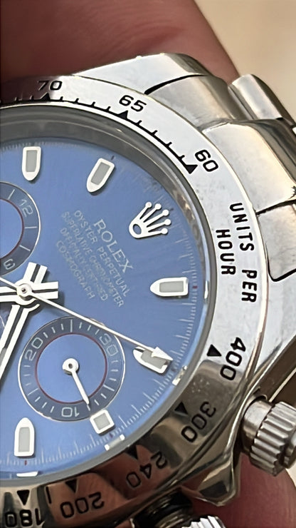 رولكس دايتونا اصدار ٢٠٠٤ بحالة جيدة جداً - مكينه غير مفتوحة اوتوماتيك