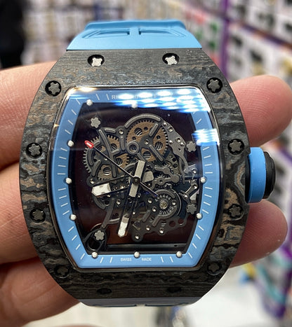 Richard Mille | RM 055 Yas Marina Circuit Blue  (كلين تايتل)